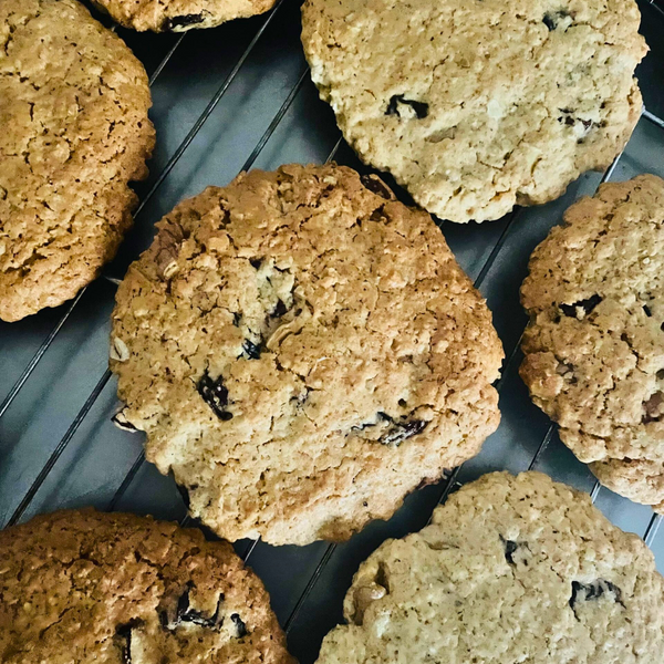 Galletones de Avena con Pasas y Nueces